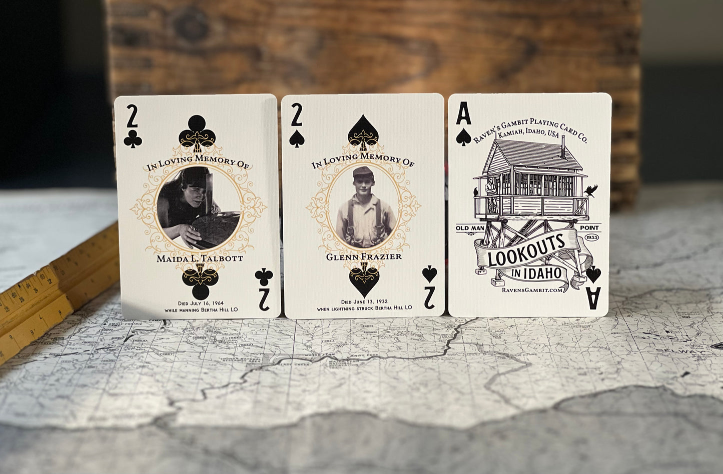 Custom Idaho Lookouts Poker Deck!
