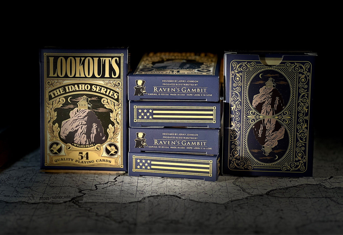 Custom Idaho Lookouts Poker Deck!